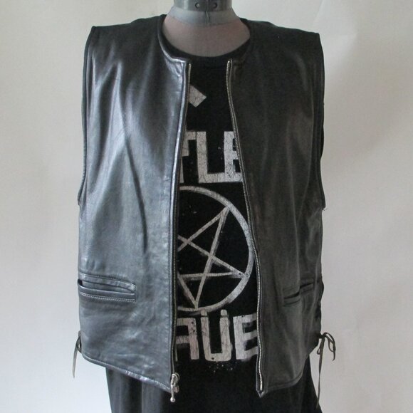 CIGLIANO LEATHER VEST - Picture 14 of 16